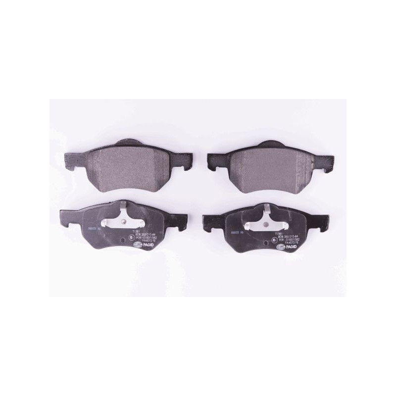 HELLA 8DB 355 010-641 Brake Pad Set Front for