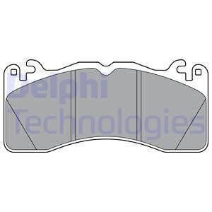 Brzdové platničky Predné pre Ford Mustang USA VI S550 (2014-present) DELPHI LP3377