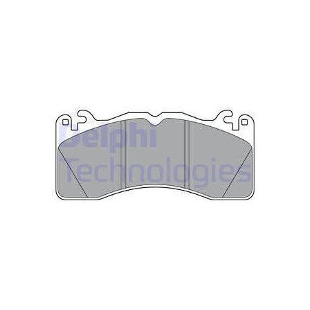 Brake Pads Set Front for Ford Mustang USA VI S550 (2014-present) DELPHI LP3377