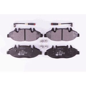 HELLA 8DB 355 010-651 Brzdové platničky Predné pre