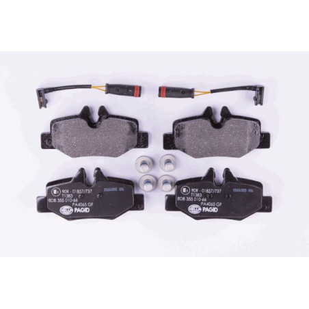 HELLA 8DB 355 010-661 Plaquettes de frein Arrière pour