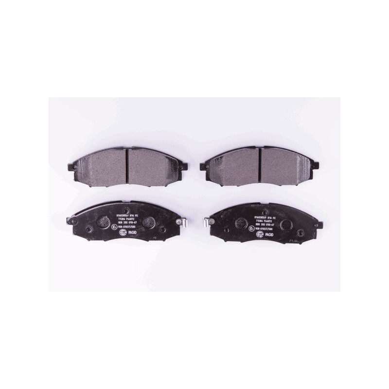 HELLA 8DB 355 010-671 Plaquettes de frein Avant pour
