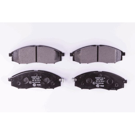 HELLA 8DB 355 010-671 Klocki hamulcowe Przód dla