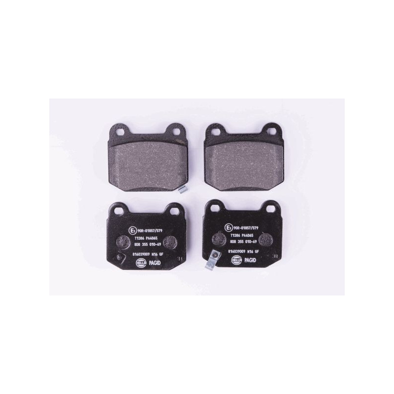 HELLA 8DB 355 010-691 Klocki hamulcowe Tył dla