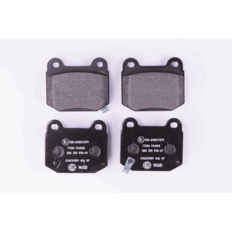 HELLA 8DB 355 010-691 Brzdové destičky Zadní pro