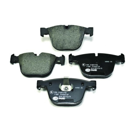 HELLA 8DB 355 010-751 Brzdové platničky Zadné pre