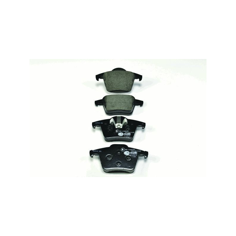HELLA 8DB 355 010-801 Plaquettes de frein Arrière pour