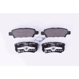 HELLA 8DB 355 010-811 Klocki hamulcowe Tył dla