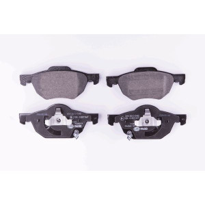 HELLA 8DB 355 010-831 Brzdové platničky Predné pre