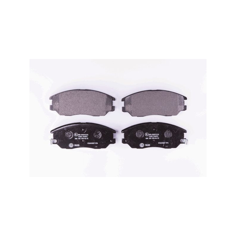 HELLA 8DB 355 010-861 Brzdové destičky Přední pro