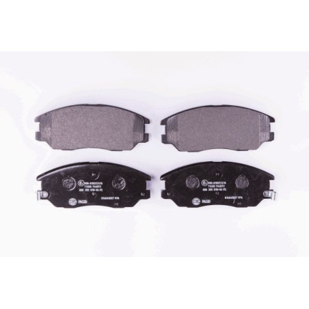 HELLA 8DB 355 010-861 Klocki hamulcowe Przód dla