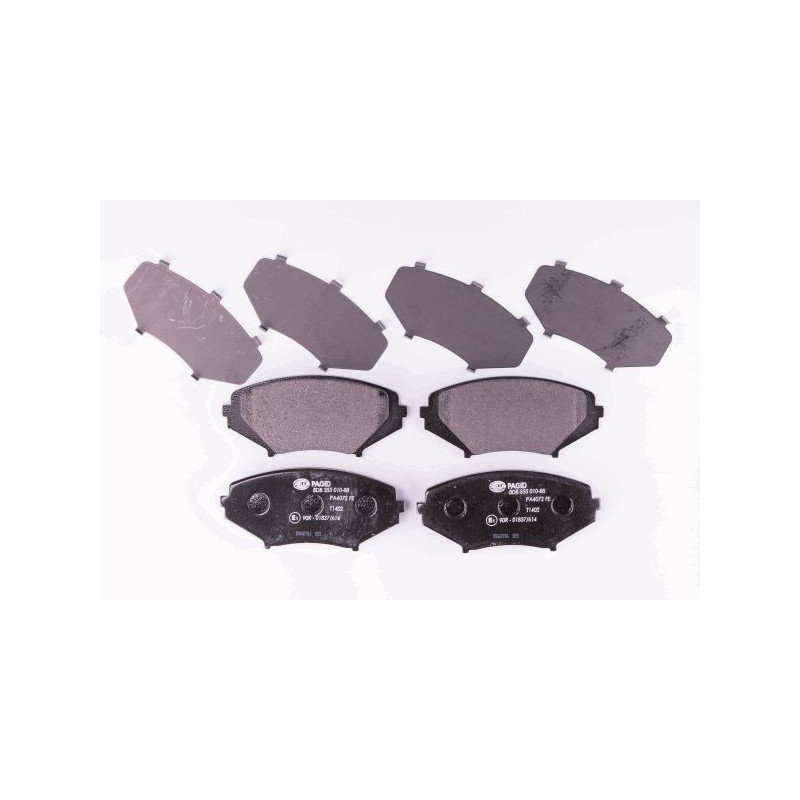 HELLA 8DB 355 010-881 Brake Pads Set Front for