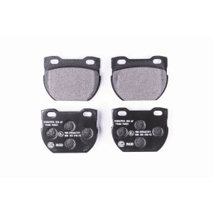 HELLA 8DB 355 010-921 Pastillas de freno Trasero para