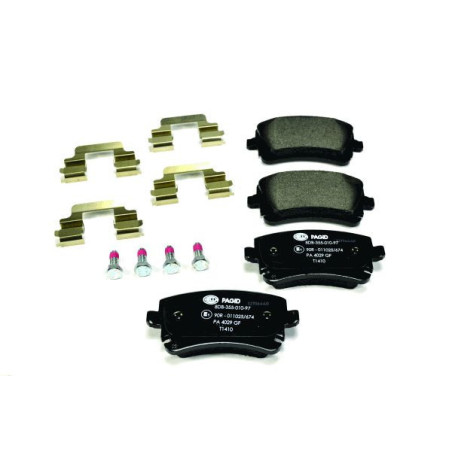HELLA 8DB 355 010-971 Klocki hamulcowe Tył dla