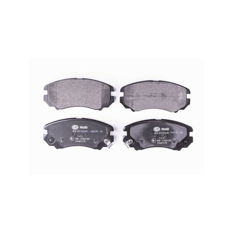 HELLA 8DB 355 010-991 Pastiglie freno Anteriore per