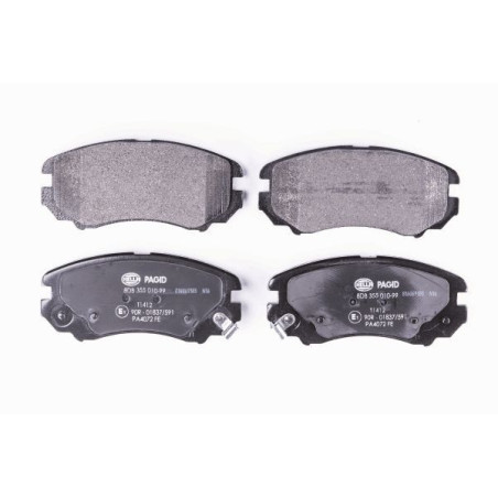 HELLA 8DB 355 010-991 Klocki hamulcowe Przód dla