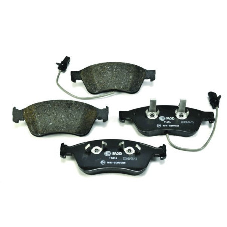 HELLA 8DB 355 011-021 Brzdové platničky Predné pre