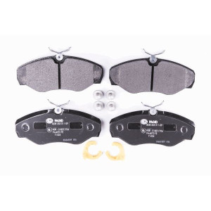 HELLA 8DB 355 011-091 Brzdové platničky Predné pre