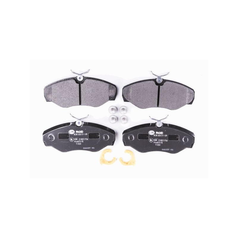 HELLA 8DB 355 011-091 Brake Pads Set Front for