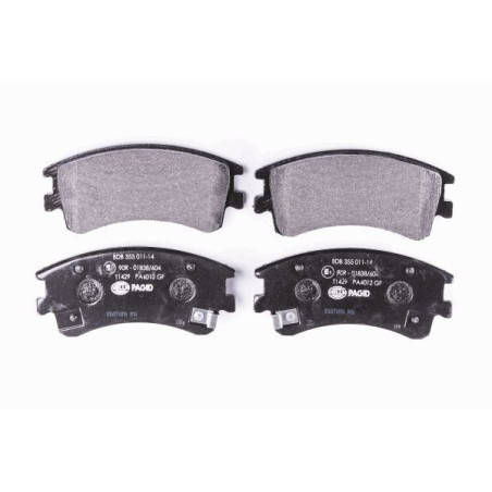 HELLA 8DB 355 011-141 Klocki hamulcowe Przód dla