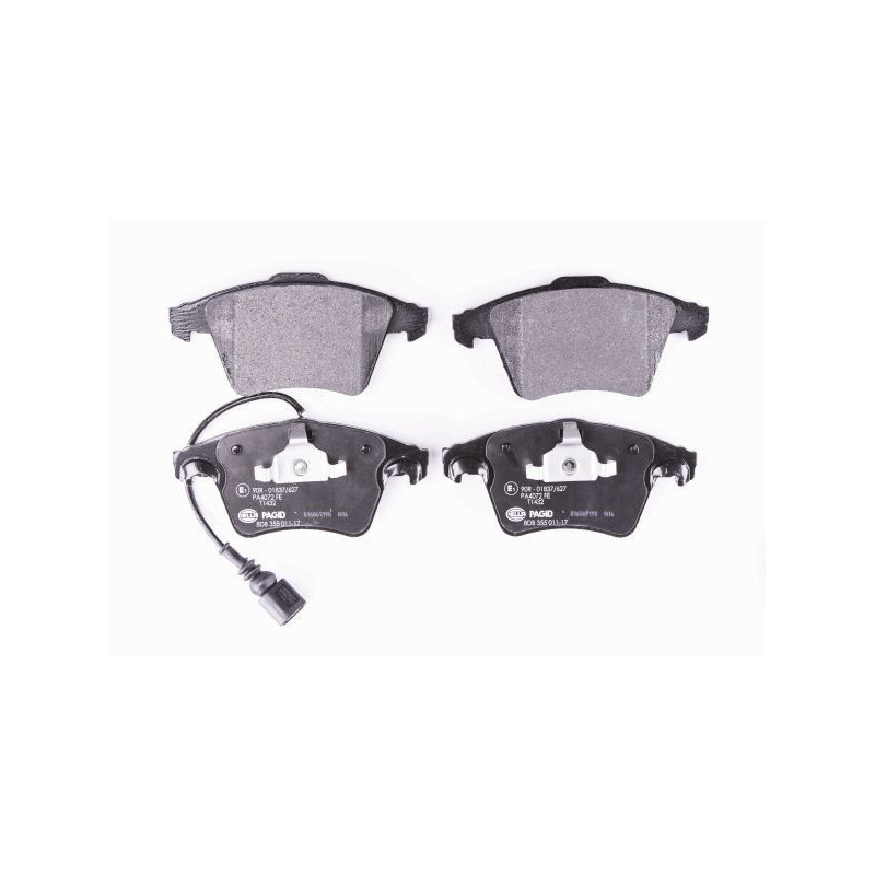 HELLA 8DB 355 011-171 Brake Pads Set Front for
