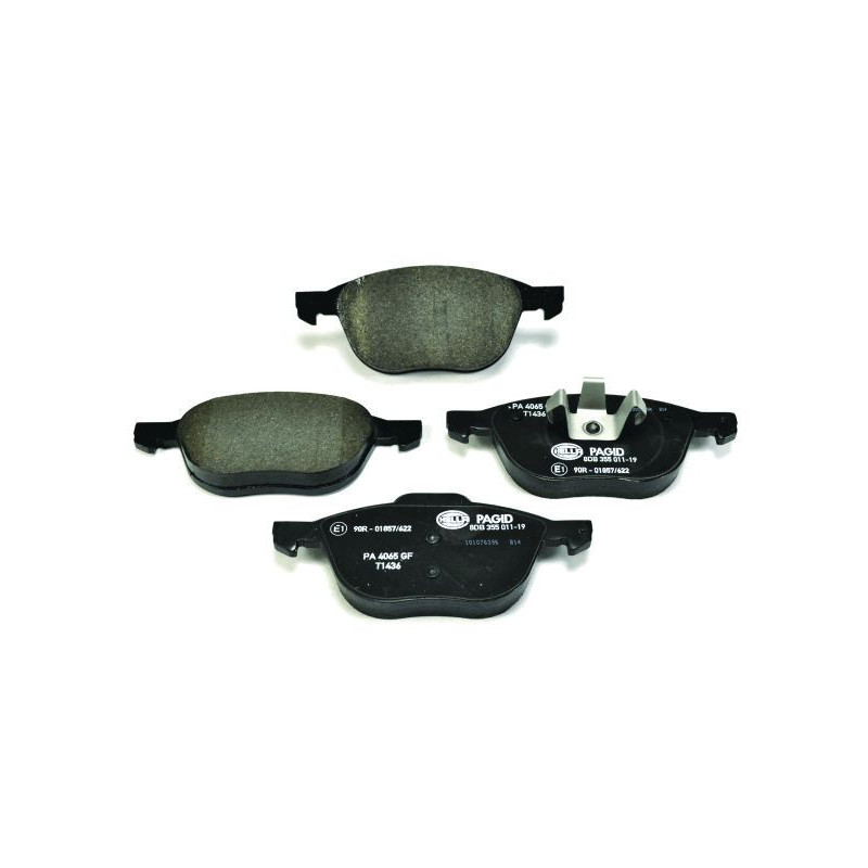 HELLA 8DB 355 011-191 Klocki hamulcowe Przód dla