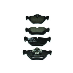 HELLA 8DB 355 011-301 Brzdové platničky Zadné pre
