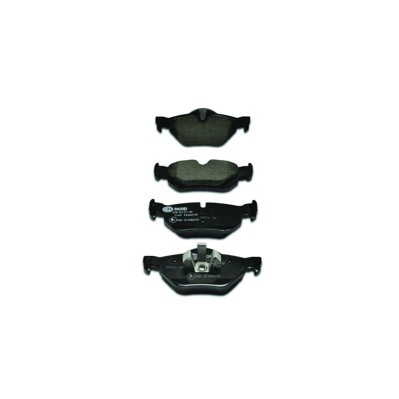 HELLA 8DB 355 011-301 Klocki hamulcowe Tył dla