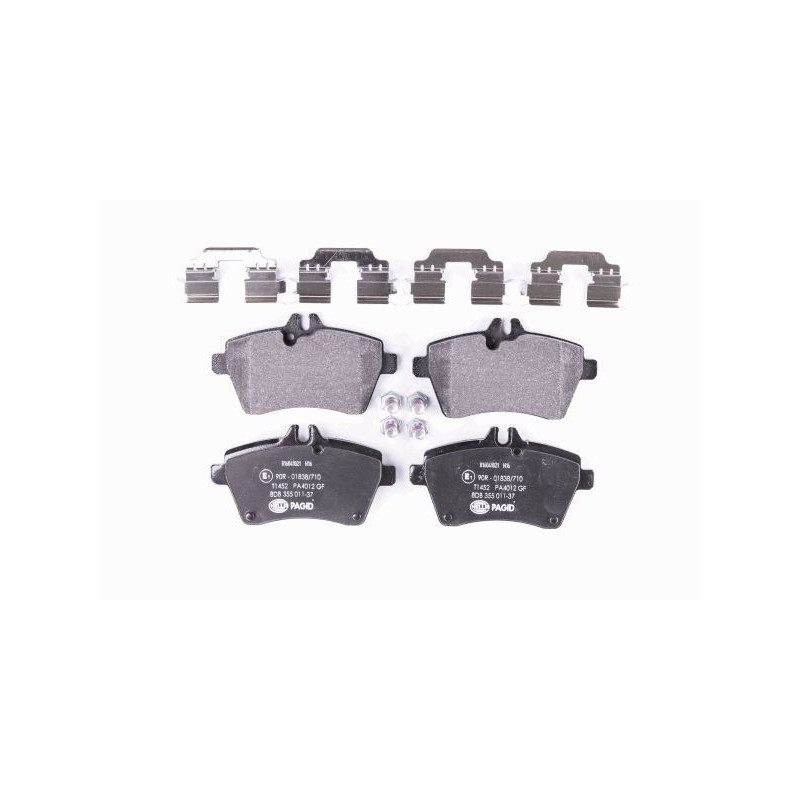 HELLA 8DB 355 011-371 Bremsbeläge Vorne für