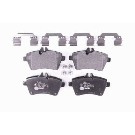 HELLA 8DB 355 011-381 Plaquettes de frein Avant pour