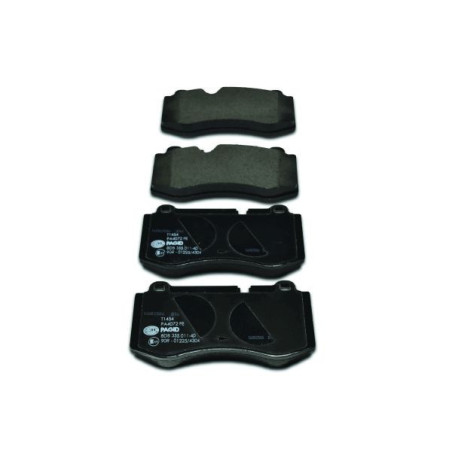 HELLA 8DB 355 011-401 Klocki hamulcowe Przód dla