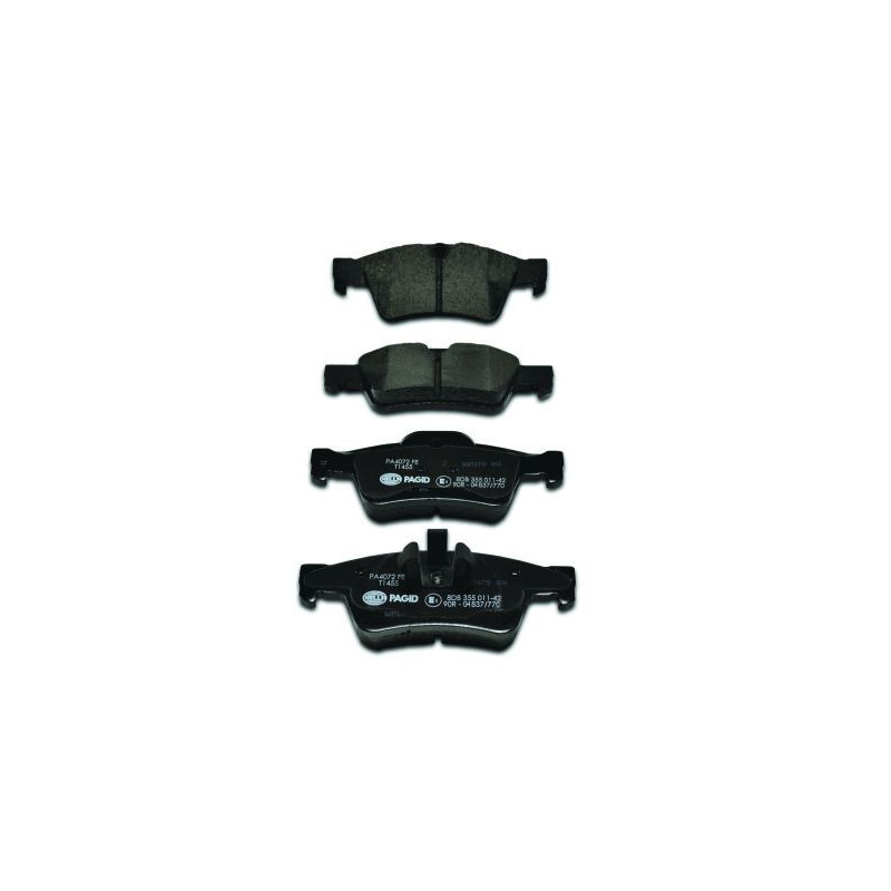 HELLA 8DB 355 011-421 Bremsbeläge Hinten für