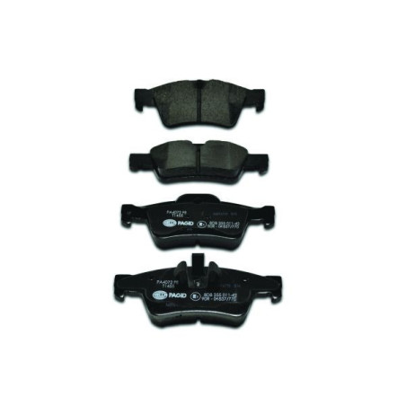 HELLA 8DB 355 011-421 Brake Pads Set Rear for