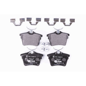 HELLA 8DB 355 011-501 Pastiglie freno Posteriore per