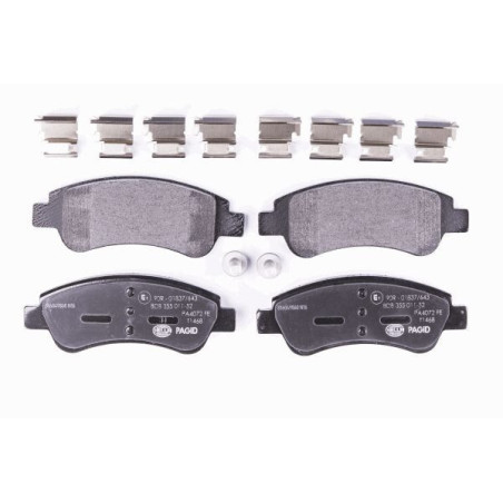 HELLA 8DB 355 011-521 Brake Pads Set Front for