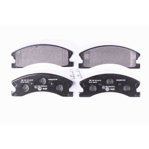 HELLA 8DB 355 011-541 Brzdové platničky Predné pre