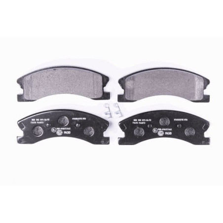 HELLA 8DB 355 011-541 Plaquettes de frein Avant pour