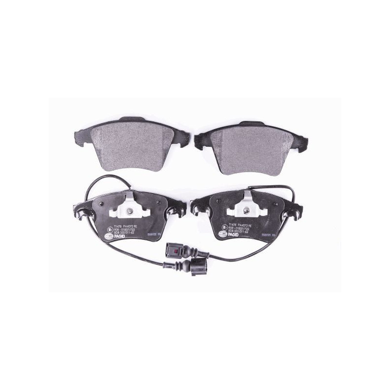 HELLA 8DB 355 011-621 Bremsbeläge Vorne für