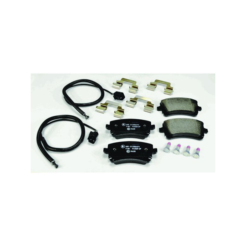 HELLA 8DB 355 011-641 Brake Pads Set Rear for