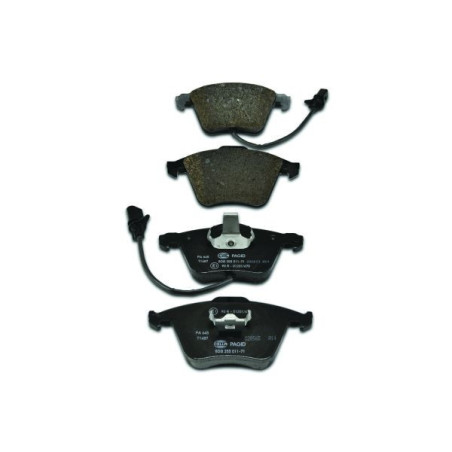 HELLA 8DB 355 011-711 Brake Pad Set Front for