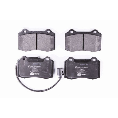 HELLA 8DB 355 011-741 Brzdové destičky Přední pro
