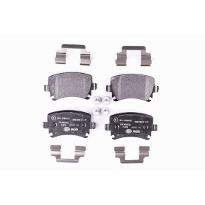 HELLA 8DB 355 011-771 Brzdové platničky Zadné pre