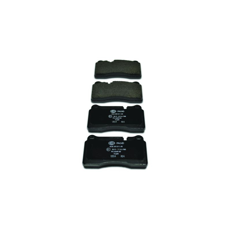 HELLA 8DB 355 011-851 Plaquettes de frein Avant pour