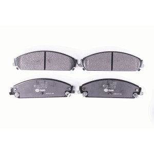 HELLA 8DB 355 011-891 Pastillas de freno Delantero para