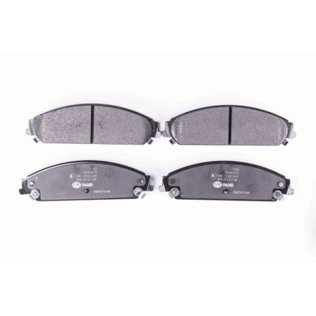 HELLA 8DB 355 011-891 Pastillas de freno Delantero para