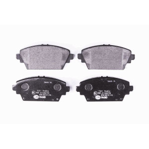 HELLA 8DB 355 011-951 Brzdové platničky Predné pre
