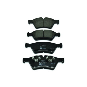 HELLA 8DB 355 012-011 Brzdové platničky Predné pre