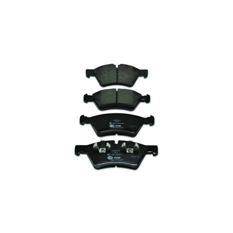 HELLA 8DB 355 012-011 Pastiglie freno Anteriore per