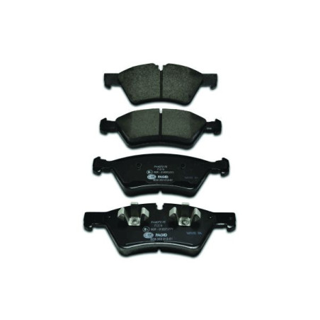 HELLA 8DB 355 012-011 Bremsbeläge Vorne für