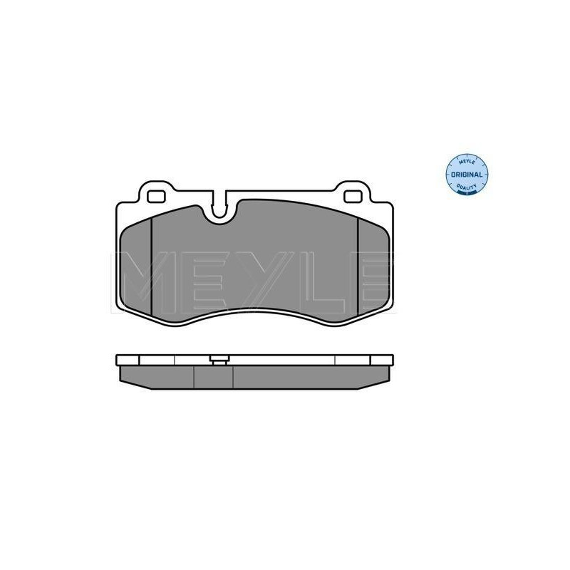 MEYLE 025 239 6018 Bremsbeläge Vorne für Mercedes R230 W211 W221